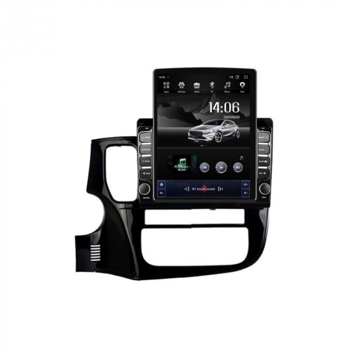 Navigatie dedicata Mitsubishi Outlander 2014- H-1230 ecran tip TESLA 9.7&quot; cu Android Radio Bluetooth Internet GPS WIFI 4+32GB D CarStore Technology