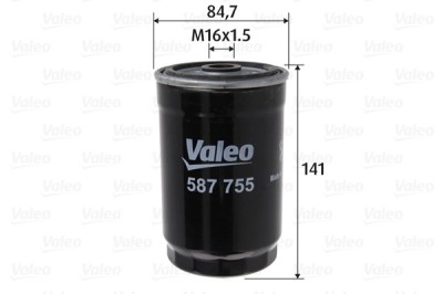 VALEO 587755 filtru combustibil foto