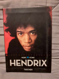 JIMI HENDRIX MUSIC ICONS (FOTOGRAFII INEDITE CU EXPLICATII ENGLEZA/FRANCEZA)