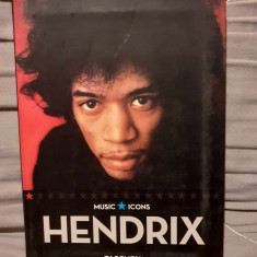 JIMI HENDRIX MUSIC ICONS (FOTOGRAFII INEDITE CU EXPLICATII ENGLEZA/FRANCEZA)