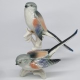 Bibelou portelan german KARL ENS, vechi, vintage - Pasare, pitigoi codat