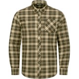 Camasa Blaser Louie Brown-Orange (Marime: L)