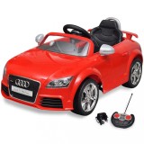vidaXL Mașinuță pentru copii Audi TT RS, cu telecomandă, roșu
