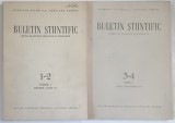 BULETIN STIINTIFIC , SECTIA DE STIINTE GEOLOGICE SI GEOGRAFICE , NUMERELE 1 - 4 , TOMUL 1 , VOLUMELE I - II , 1956 *AN COMPLET
