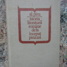 Alexandru Piru - Istoria literaturii romane de la inceput pana azi