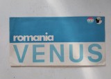 Venus, Romania - plaint harta turistica 1977, 43x22cm