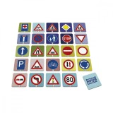 Joc de memorie - Semne de circulatie PlayLearn Toys, Dino