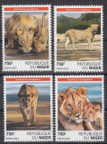 Niger - Feline - LEI - MNH, Nestampilat