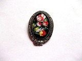 brose sticla cu lalele rosii 35516