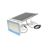 Proiector LED 400W, 6500K cu panou solar 28W telecomanda si baterie 40Ah Breckner Germany