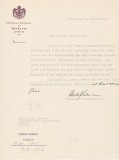 1932 Consulatul General al Rom&acirc;niei la Z&uuml;rich &ndash; Scrisoare Diplomatică către Iugoslavia &ndash; Original, Ștampilă, Document Interbelic Rar