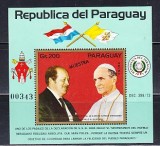 M2 XC 18 - Colita foarte veche - Paraguay - istorie, Nestampilat