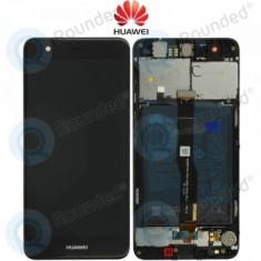 Huawei Nova (CAN-L01, CAN-L11) Capac frontal al modulului de afișare + LCD + digitizer + baterie neagră 02350YRH 02351CKD 02351CKD