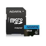 Cumpara ieftin ADATA MicroSDXC 64GB , Class 10, UHS, I U1, 100MB s, cu adaptor , AUSDX64GUICL10A1, RA1
