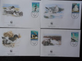 Ross Dependency-WWF,FDC pasari-set complet