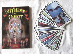 &amp;quot;INITIERE IN TAROT&amp;quot;, Anita Clemmens, 2010. Carte + 22 carti tarot. Absolut noi foto