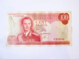 Rară! Luxemburg 100 Francs 1970,bancnota din imagini la cel mai mic preț