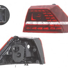 Stop spate lampa Volkswagen Golf 7 (5k), 10.2012-, spate, Dreapta, R, partea exterioara; LED; fumuriu, AL (Automotive Lighting)