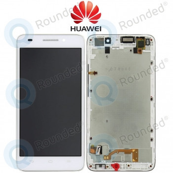 Huawei Ascend G620s (G620S-L01) Unitate de afișare completă albă 02350CTT foto