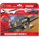 Set de constructie, Airfix Starter Set, Messerschmitt Bf109F-4, 30 piese