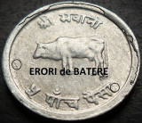 Cumpara ieftin Moneda exotica 5 PAISA - NEPAL, anul 1971 * cod 4774 B - Mahendra B Bikram ERORI, Asia
