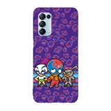 Husa compatibila cu Oppo A52, Viceversa, model The tree lucha Mucha Lucha, Silicon, TPU, Transparent, Carcasa