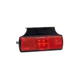 Lampa LED gabarit, culoare rosu ,cu suport lateral 12/36V Cod:FT-017 Automotive TrustedCars, Oem