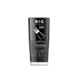 Lac de Unghii Negru cu particule Nr.122, Vip 12ml