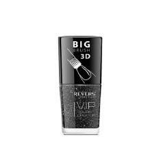Lac de Unghii Negru cu particule Nr.122, Vip 12ml