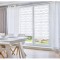 Rulou dublu(zebra) K-home Klemmfix , zWelle, fara gaurire, alb, 90 cm x 150 cm - RESIGILAT
