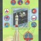 Cuba 1987 Space, perf. sheet, used AA.073