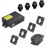 Kit Senzori Parcare Fata Meta System ActivePark ABP05760/ABP0223, 4 Senzori 14mm, Activare Automata, Buzzer, Detectare 1.5m