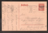 Germany Bavaria 1919 Postal History Rare Old postal stationery to Chemnitz D.872
