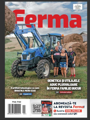 Revista FERMA NR 16 -- 15-30 Septembrie 2023 foto