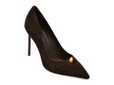 Pantofi eleganti EPICA PREMIUM maro, 2539, din piele intoarsa