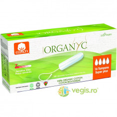 Tampoane din Bumbac Organic Super Plus 16buc