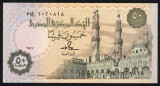 EGIPT █ bancnota █ 50 Piastres █ 1990/01/04 █ P-58c █ UNC █ necirculata