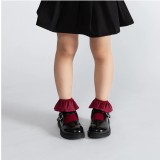 Sosete cu volan Drool (Culoare: Verde, Varsta: 2-4 ani)