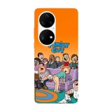 Husa compatibila cu Huawei P50 Pro model Family Guy Party, Silicon, TPU, Viceversa, Transparent, Carcasa