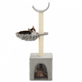 VidaXL Ansamblu pisici, st&acirc;lpi funie de sisal, 105 cm, gri