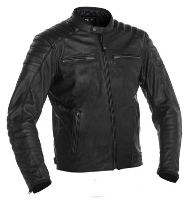 Geaca Piele Moto Richa Daytona 2 Perforated Jacket, Negru, Marime 48 foto