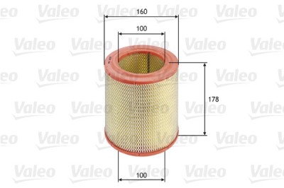 VALEO 585618 Filtru aer foto