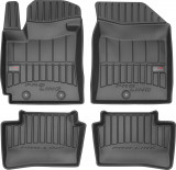 Set Covorase Auto Cauciuc Negro Hyundai i10 2 2013&rarr; Pro Line Tip Tavita 3D 3D409576