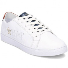 Tenisi Femei Tommy Hilfiger Star Metallic Sneaker White FW0FW02349020 foto