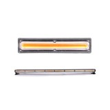 Rampa girofar proiector LED COB stroboscopic lumina portocalie 12 24V baza magnetica Cod: AS-COB-8-2S