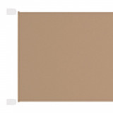 Cumpara ieftin Copertina verticala, gri taupe, 140x420 cm, tesatura oxford