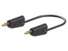 Cablu de măsurare 60V 30V 19A 0,5m Negru