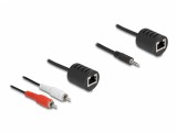 Extender audio cat.5e jack stereo 3.5mm la 2 x RCA T-T max. 50m , Delock 87859