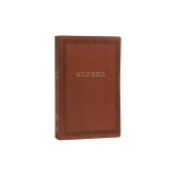 NKJV, Holy Bible, Soft Touch Edition, Imitation Leather, Brown, Comfort Print