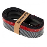 Protectie spoiler, prelungire bara fata/spate din cauciuc, culoare CARBON Negru, AVEX